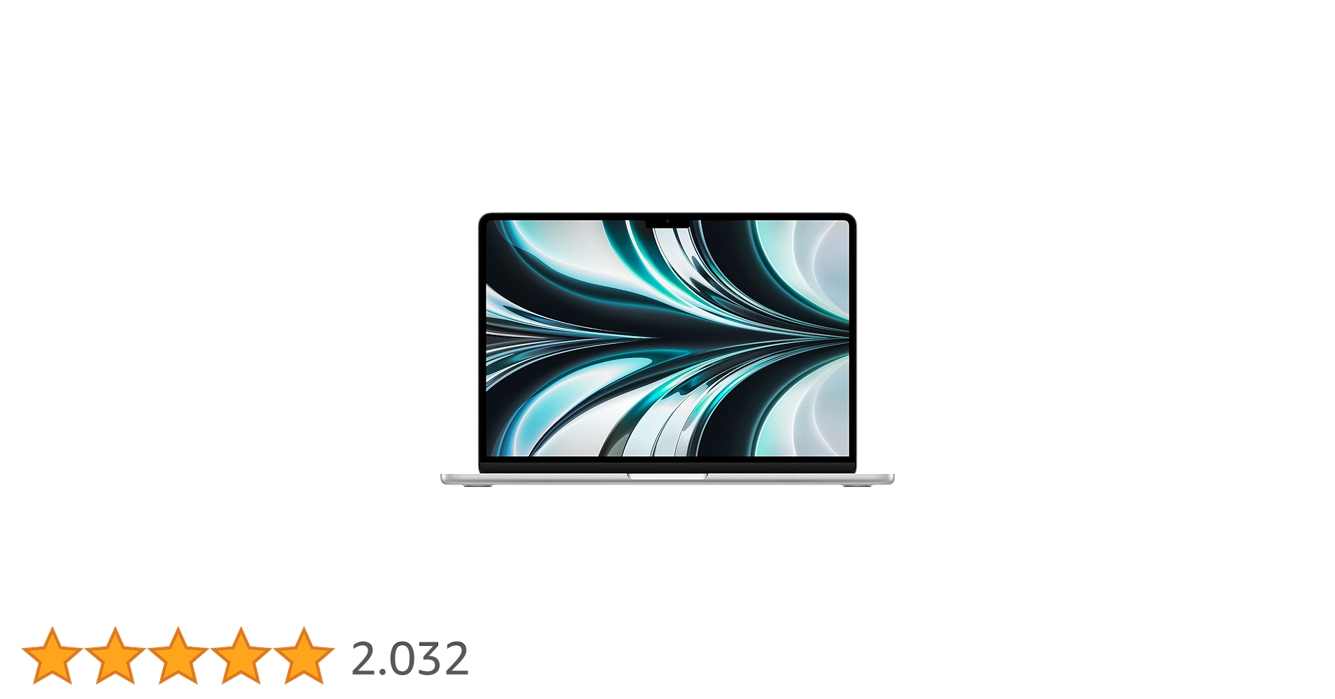 Apple 2022 MacBook Air Portatile con chip M2: display Liquid